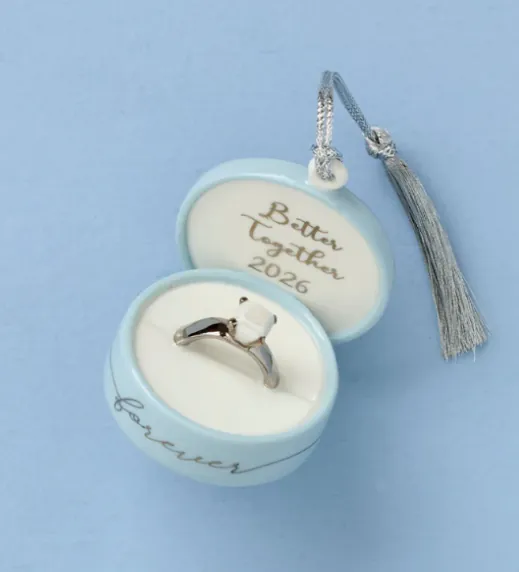 2026 Together Forever Ring Box Ornament